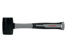 Obrazek Młotki miękkie, główka z czarnej gumy, rękojeść z włókna szklanego