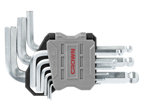 Picture of 9 pcs hex key sets, ball head