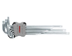 Picture of 9 pcs torx key sets, extra long