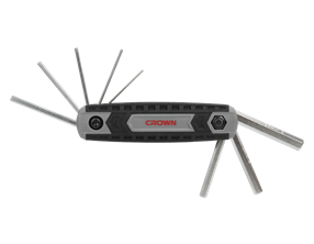Picture of 8 pcs foldable hex key sets